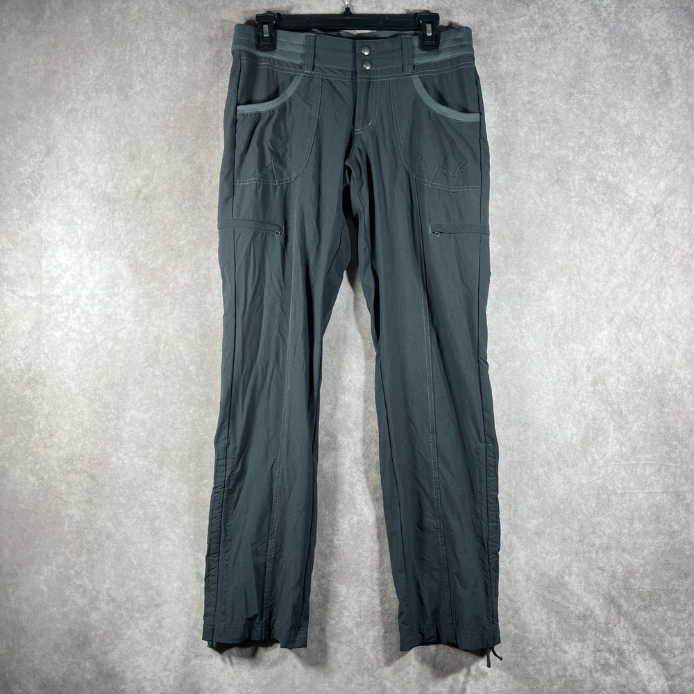Kuhl Durango‎ Pants Womens 6 Gray Cinch Leg Convertible Pants Hiking Utility